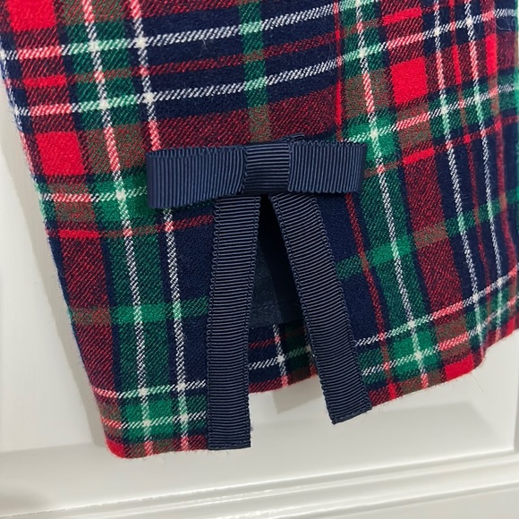 Vineyard Vines red, blue, green plaid wool pants - size 4 - Picture 4 of 6
